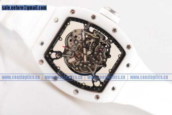 Richard Mille Best Replica RM 055 Bubba Watson Watch Ceramic/Steel RM 055